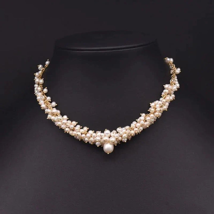 Irresistible Multi Ivory Pearl Necklace