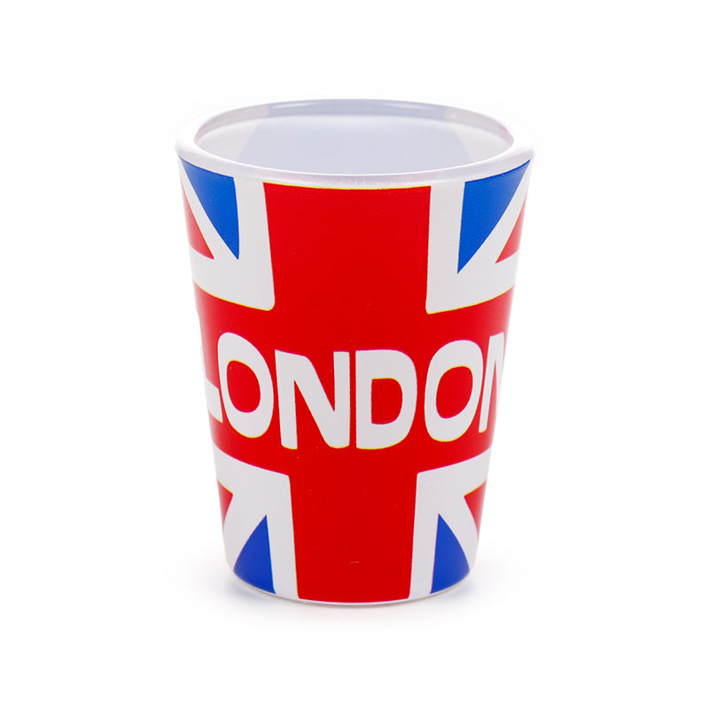 Set of 2 London Souvenir Glass Shot Glasses (50ml) JAR102