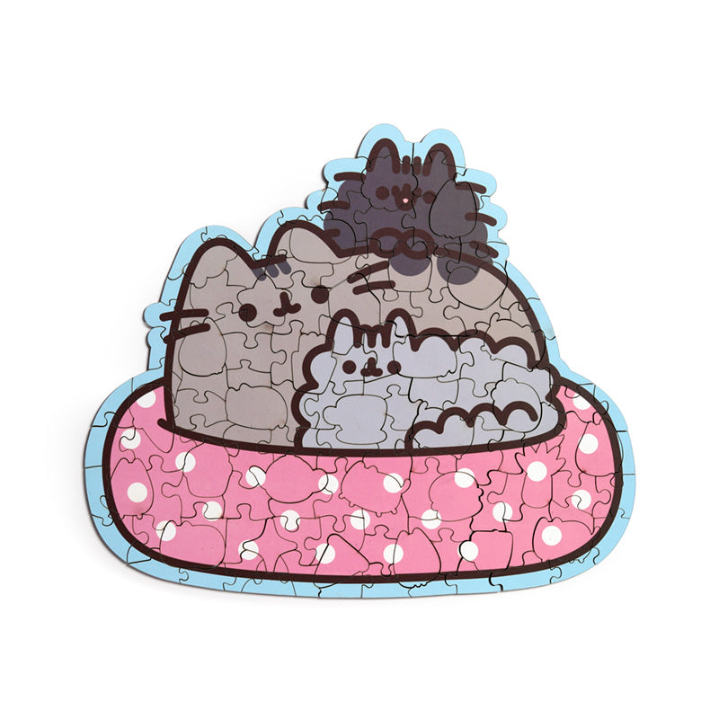 Pusheen the Cat 130pc Shaped Jigsaw Puzzle JIG18