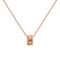 Daniel Wellington Elevation Women's Rose Gold Necklace DW00400194