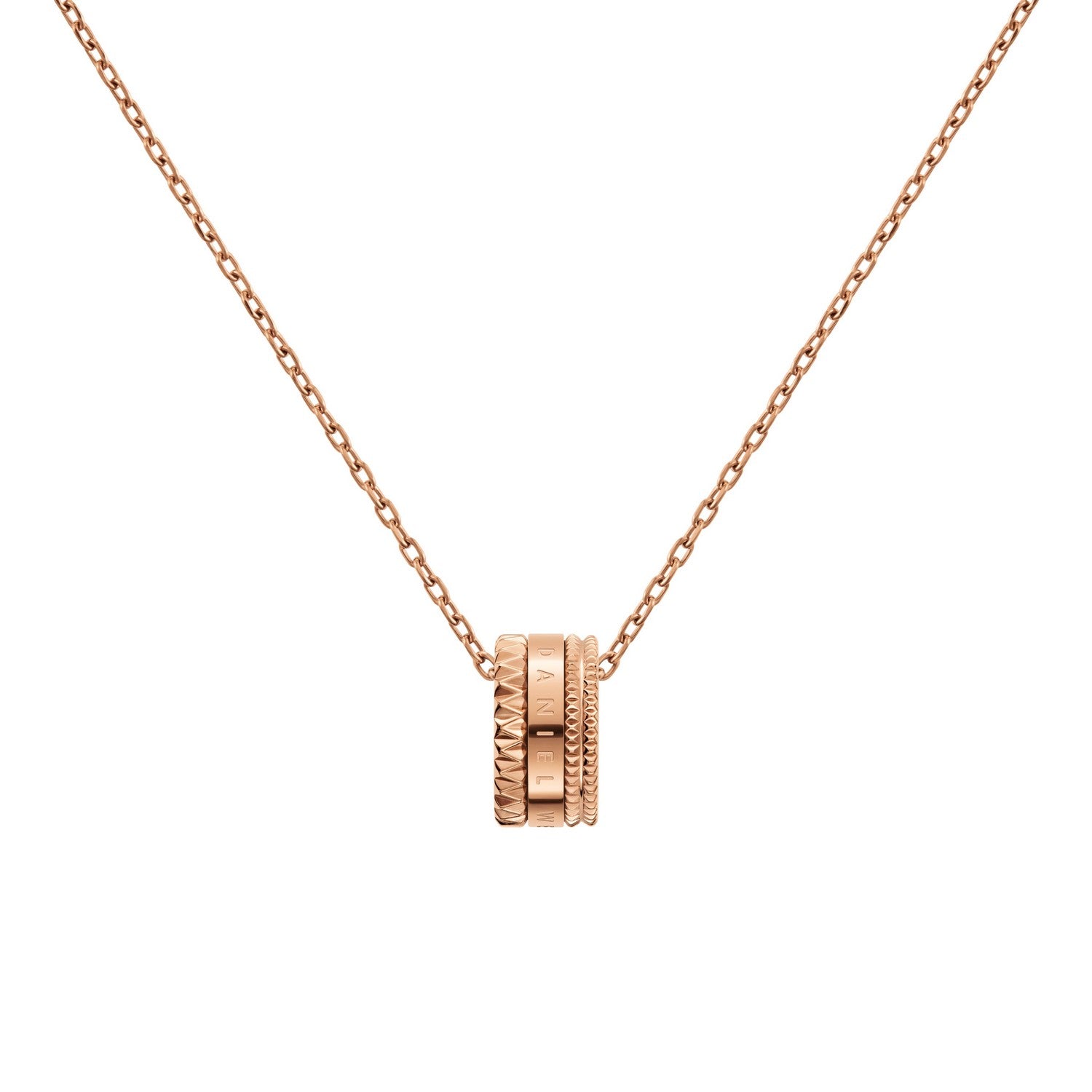 Daniel Wellington Elevation Women's Rose Gold Necklace DW00400194