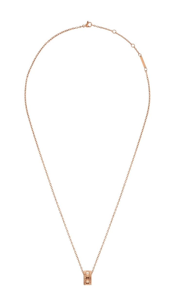 Daniel Wellington Elevation Women's Rose Gold Necklace DW00400194