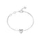 Guess Beloved Womens Silver Cubic Zirconia Bracelet UBB06017RHL