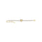 Guess Beloved Womens Yellow Gold Cubic Zirconia Bracelet UBB06093YGL