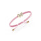 Guess Borboleta Womens Yellow Gold And Fuchsia Crystal Bracelet UBB06133YGFC