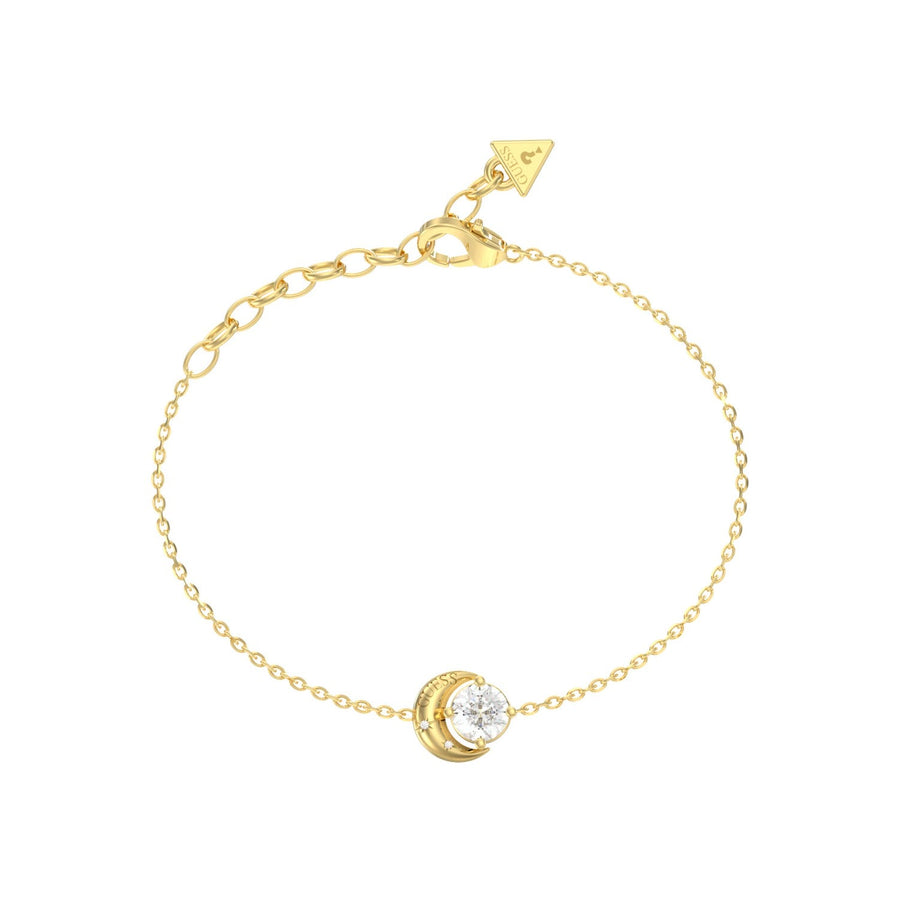 Guess Aurora Women's Gold Cubic Zirconia Bracelet UBB06234YGL