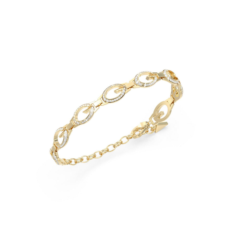 Guess Jewellery Womens 8Mm Multi G Camden Crystals Bracelet UBB06341YGL