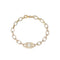Guess Jewellery Womens Crystals Love Tag Bracelet UBB06350YGL