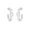 Guess Jewellery Womens 24Mm Gemstone Hoops UBE06387RH