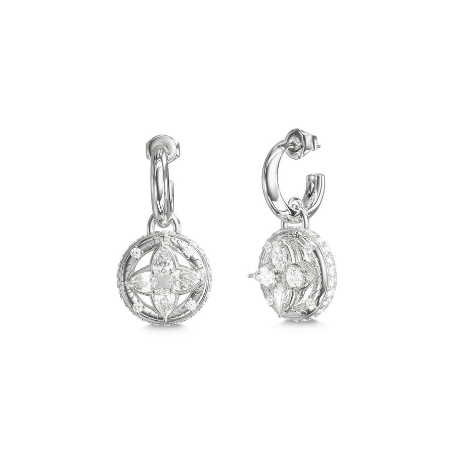 Guess Jewellery Womens 24Mm Spinning Bloom Pendants UBE06463RH