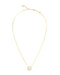 Guess Womens Iconique 16-18" Wrapped Heart Necklace UBN05526YG