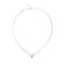 Guess Beloved Womens Silver Cubic Zirconia Necklace UBN06016RH
