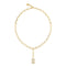 Guess Jewellery Womens 16-18" Crystals Love Tag UBN06347YG