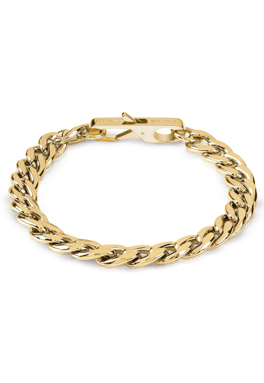 Guess Mens Large My Chains Grumetta 8mm Yg UMB01334YGL