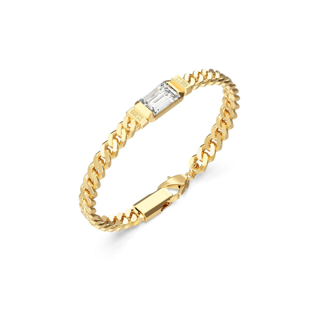 Guess Jewellery Mens 8Mm Supremo Tag Bracelet UMB06067YGL