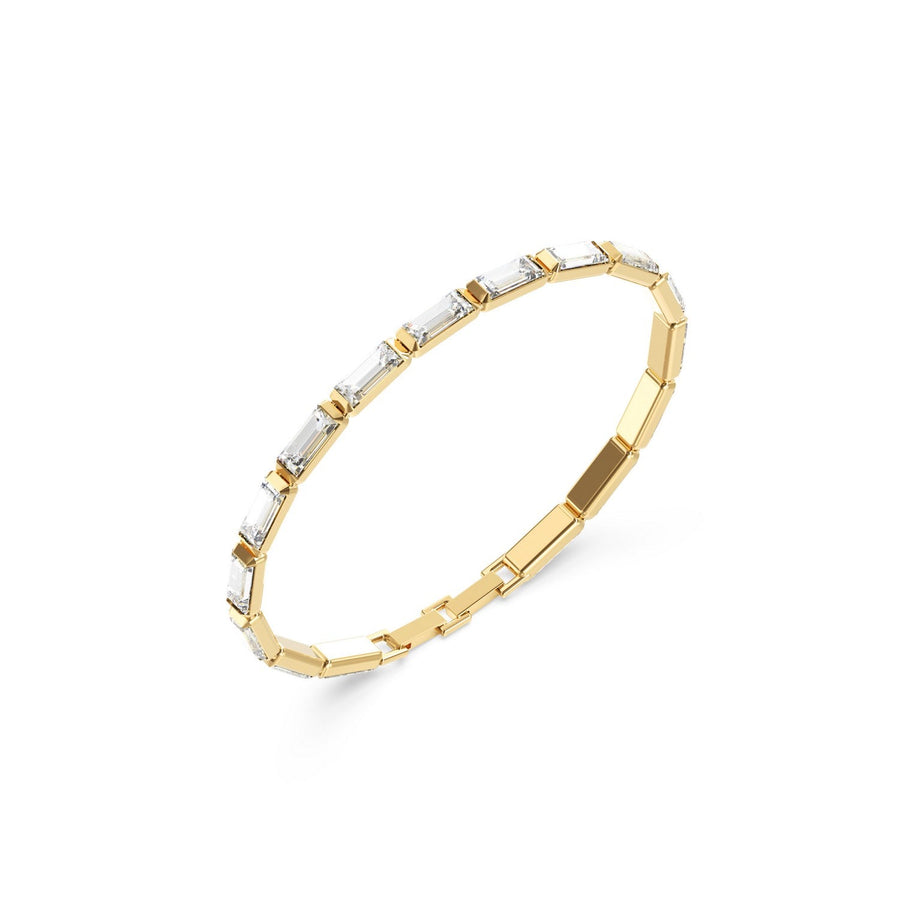 Guess Jewellery Mens 4mm Supremo Tennis Bracelet UMB06080YGS