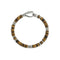 Guess Jewellery Mens 6Mm Exagonal Beads Bracelet UMB06092STBWS