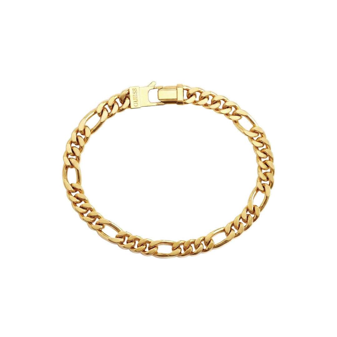 Guess Jewellery Mens 5Mm Alternated Chain Bracelet UMB06102YGS