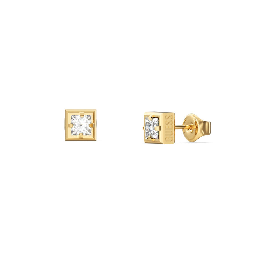 Guess Jewellery Mens 6mm Supremo Squared Studs UME06075YG