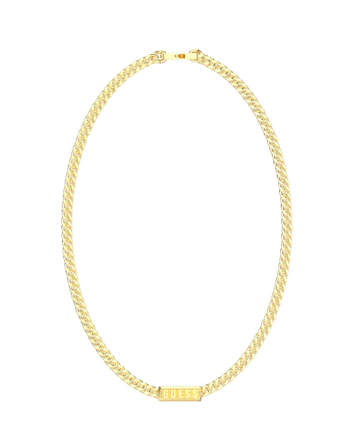 Guess Mens Lion King 21"  Logo Tag Chain Nk UMN05014YG
