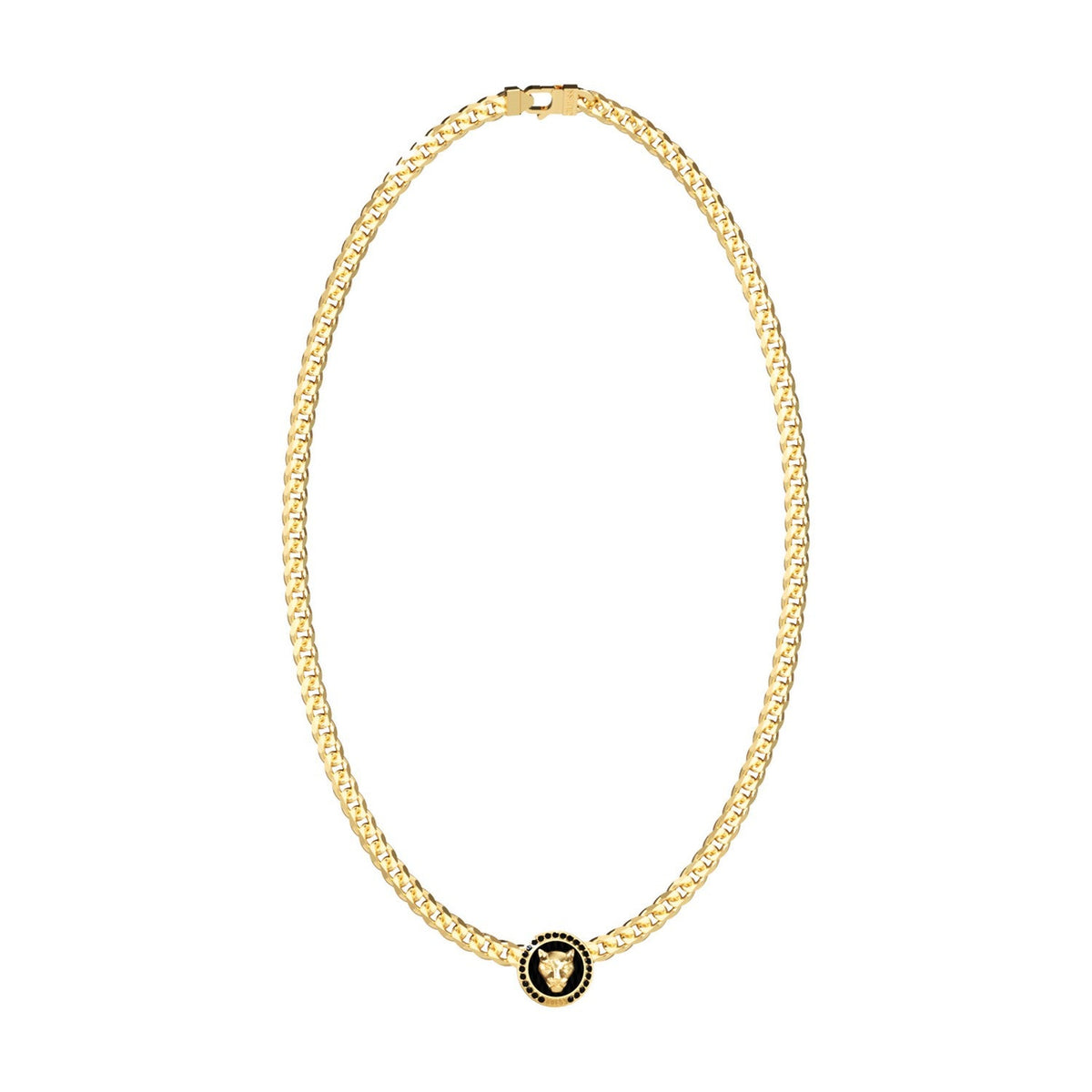 Guess Jewellery Mens 21" Panther Crystal Necklace UMN06089YG