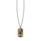 Guess Jewellery Mens 23" Natural Stone Tag Necklace UMN06097STBW