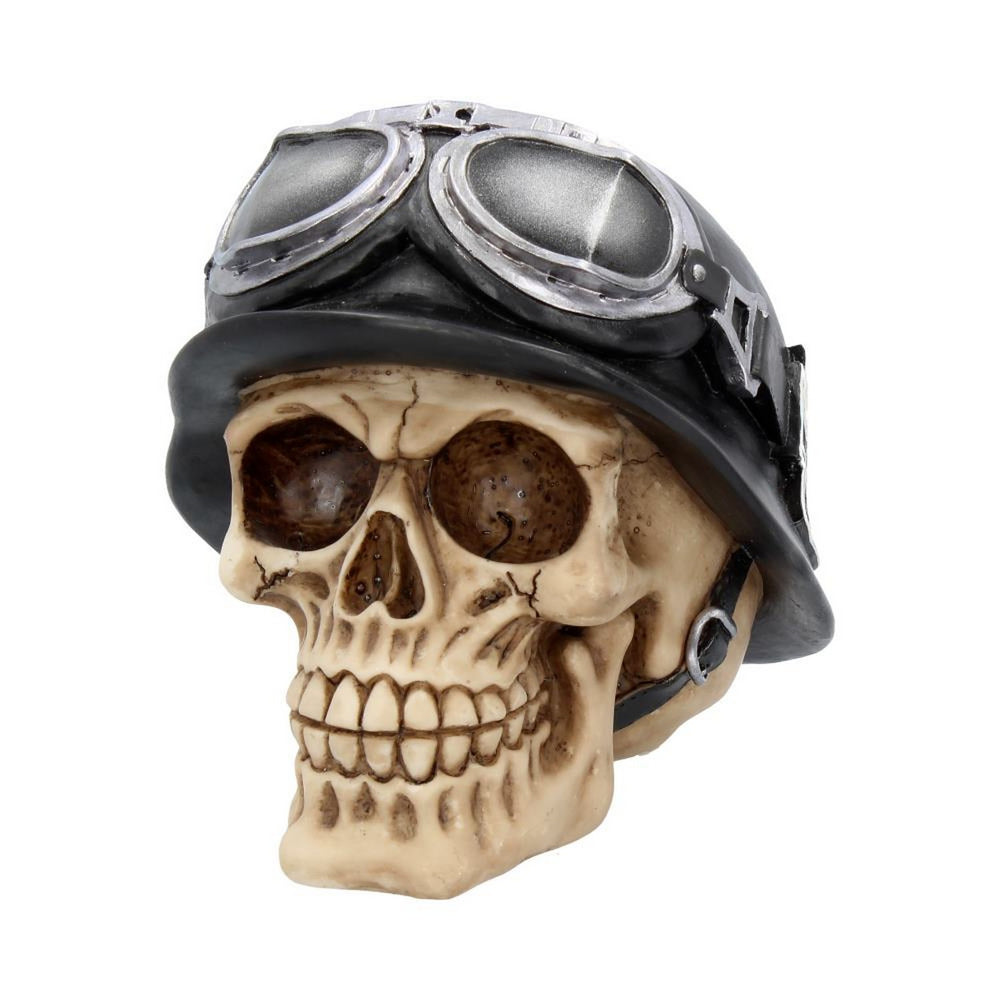 Iron Cross Helmet and Goggles Biker Skull K2762G6
