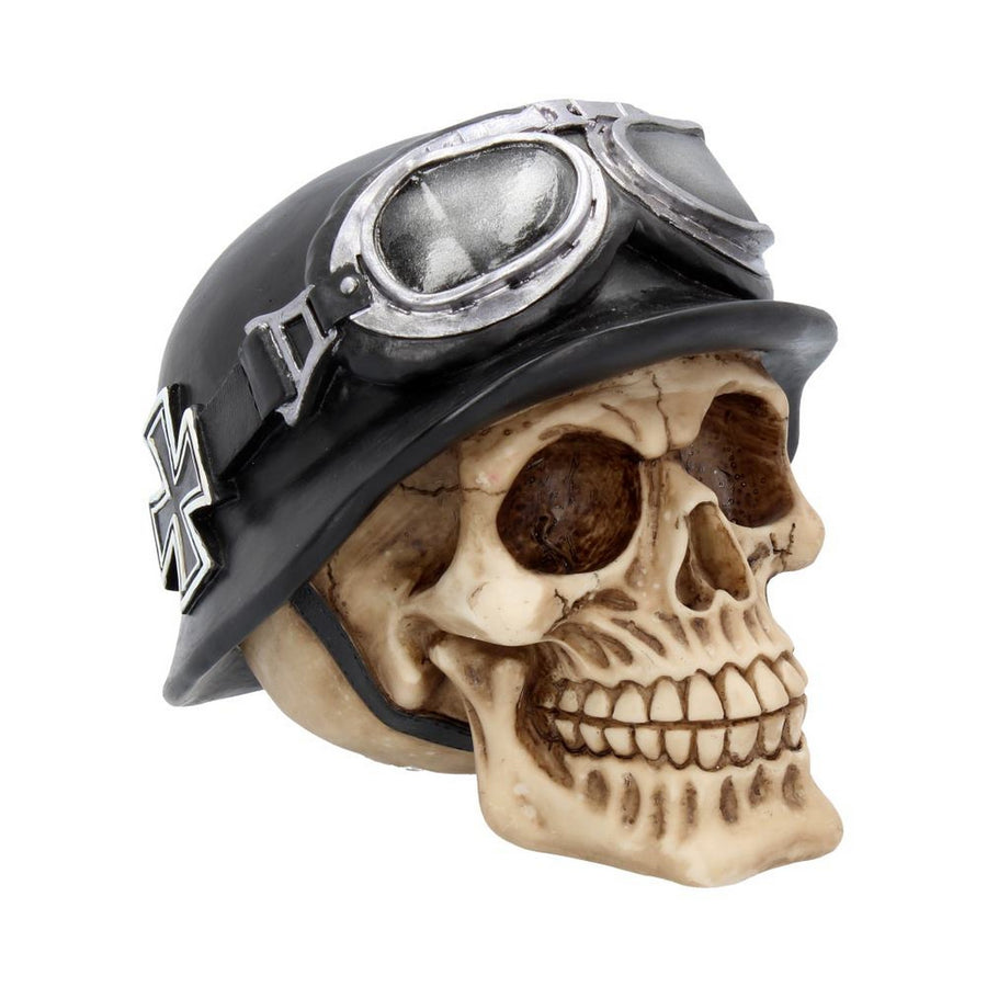 Iron Cross Helmet and Goggles Biker Skull K2762G6