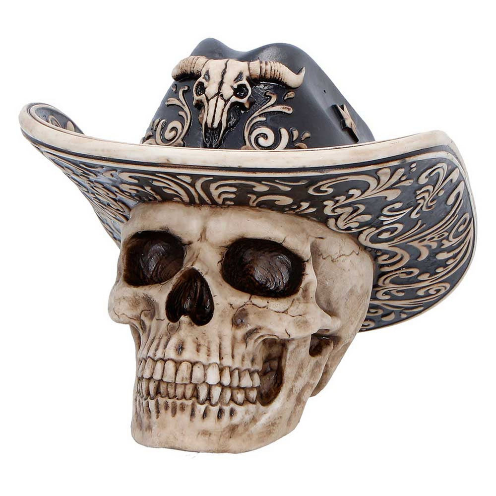 Wild West Skull Figurine K7482A26