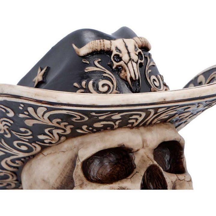Wild West Skull Figurine K7482A26