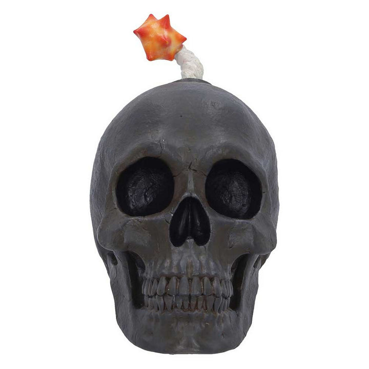 Mind Blown Skull Figurine K7484A26