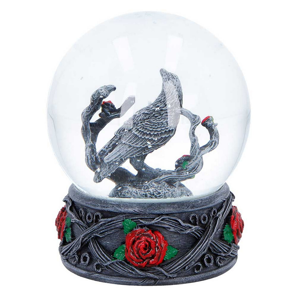 Twilight Bloom Gothic Snow Globe K7486A26