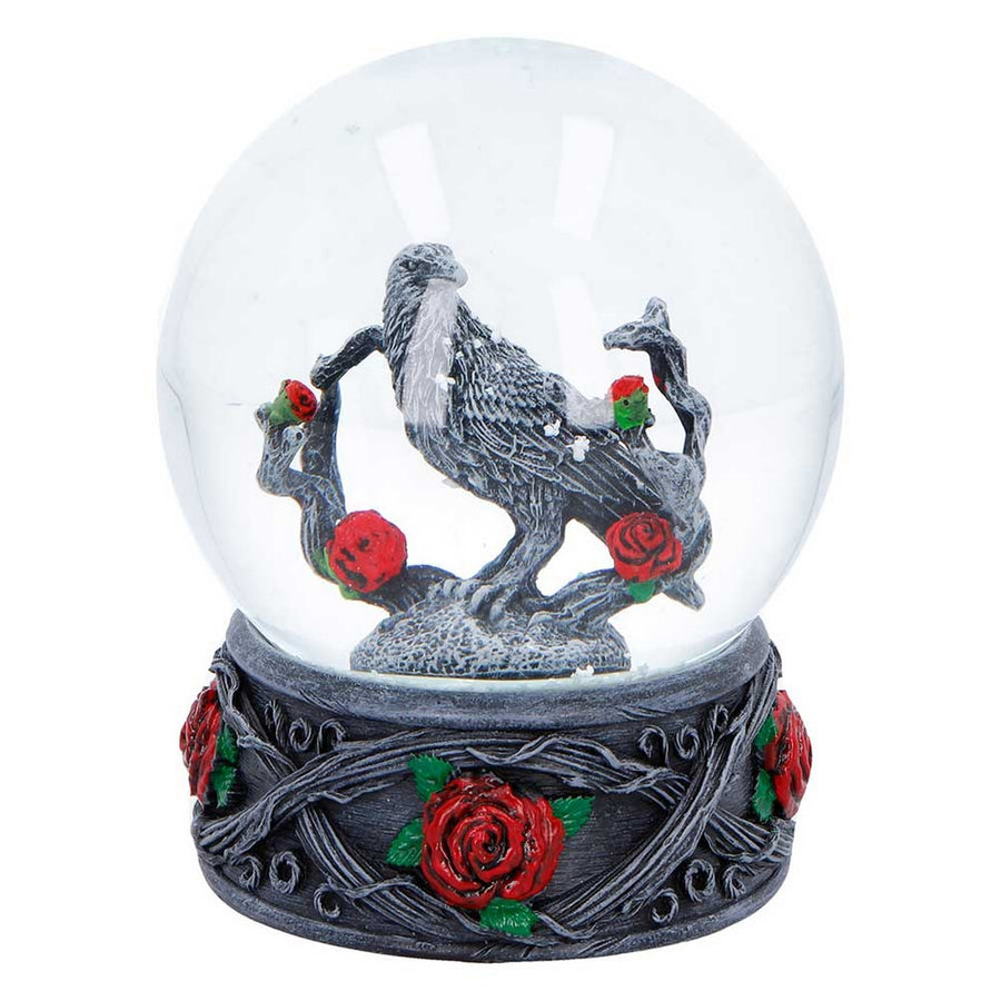 Twilight Bloom Gothic Snow Globe K7486A26