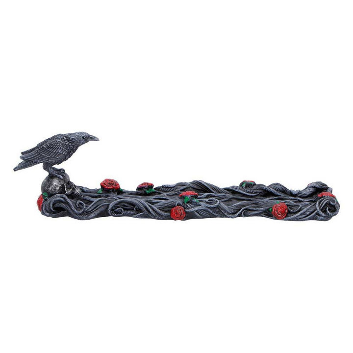 Twilight Bloom Gothic Raven Incense Burner K7488A26