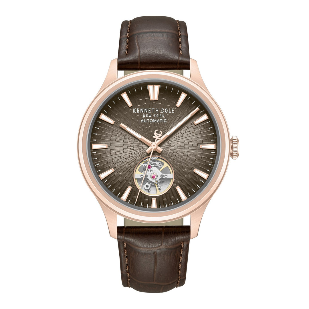 Kenneth Cole Ashton Blue Automatic Modern Classic Watch KCWGX0098004