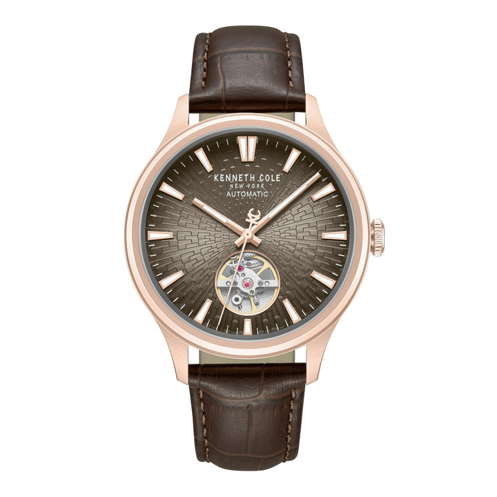 Kenneth Cole Ashton Blue Automatic Modern Classic Watch KCWGX0098004