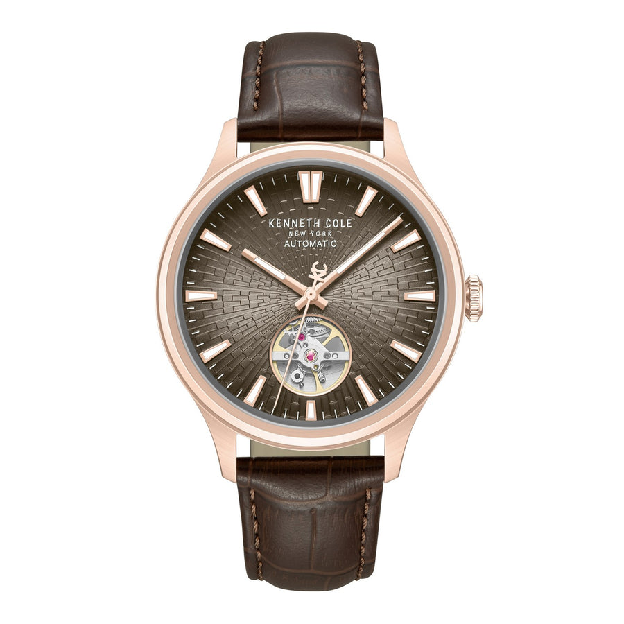 Kenneth Cole Ashton Blue Automatic Modern Classic Watch KCWGX0098004