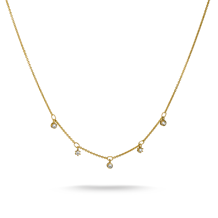 Thomas Sabo 18k Gold Plated Classic Necklace KE2071-M01-14-L45V