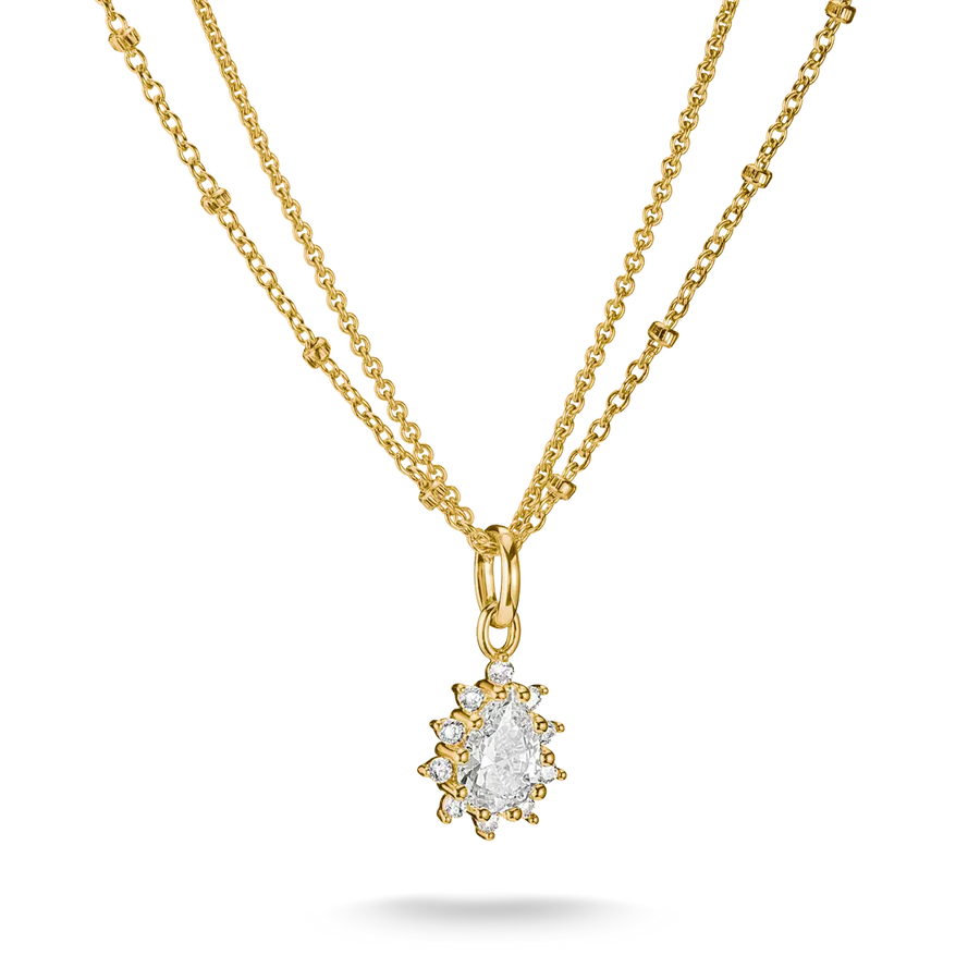 Thomas Sabo 18k Gold Plated Classic Necklace KE2294-M01-14-L45V