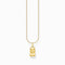 Charming Sterling Silver Gold Plated HARIBO Goldbears Necklace KE2325-413-39