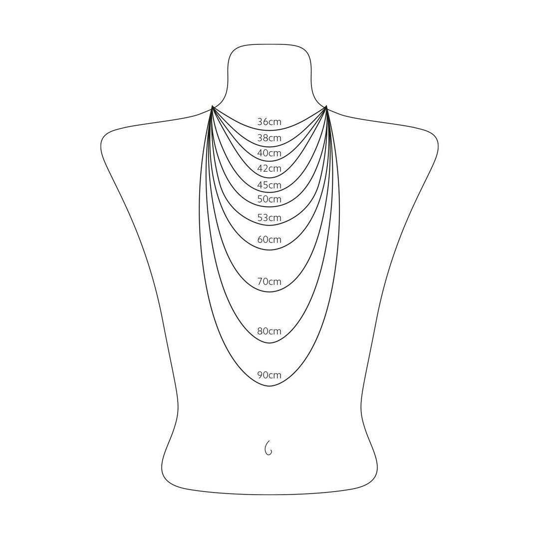 Thomas Sabo Charm Club Charming Connect Unisex  Gold Plated Figaro Design Necklace KE2329-413-39-L45v