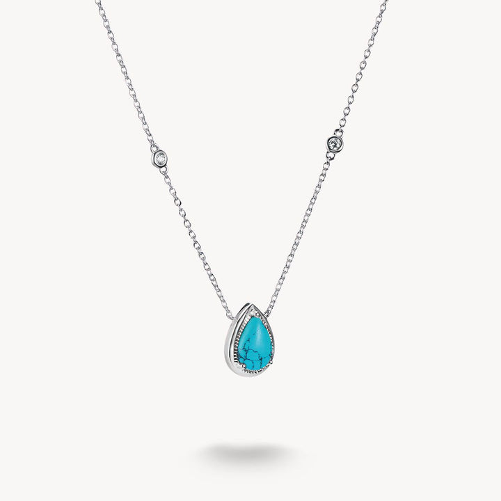 Thomas Sabo Elyndra Sterling Silver Zirconia Silver Necklace KE2331-405-17