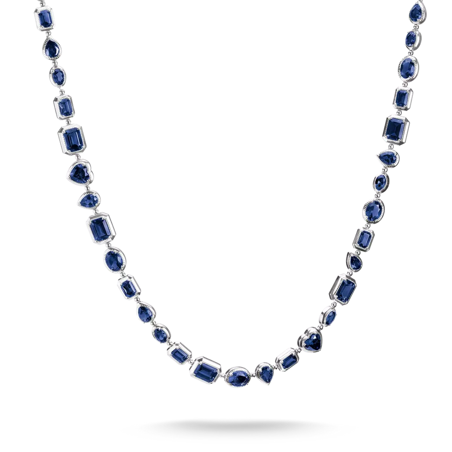 Thomas Sabo Elyndra Sterling Silver Crystal Necklace KE2341-699-1-L45V