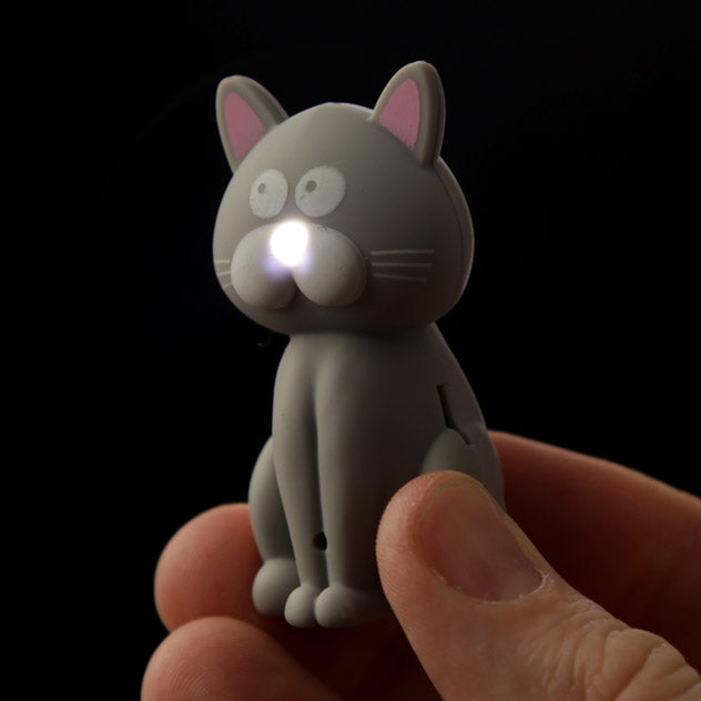 Cat LED Keyring with Meowing Sound KEY104