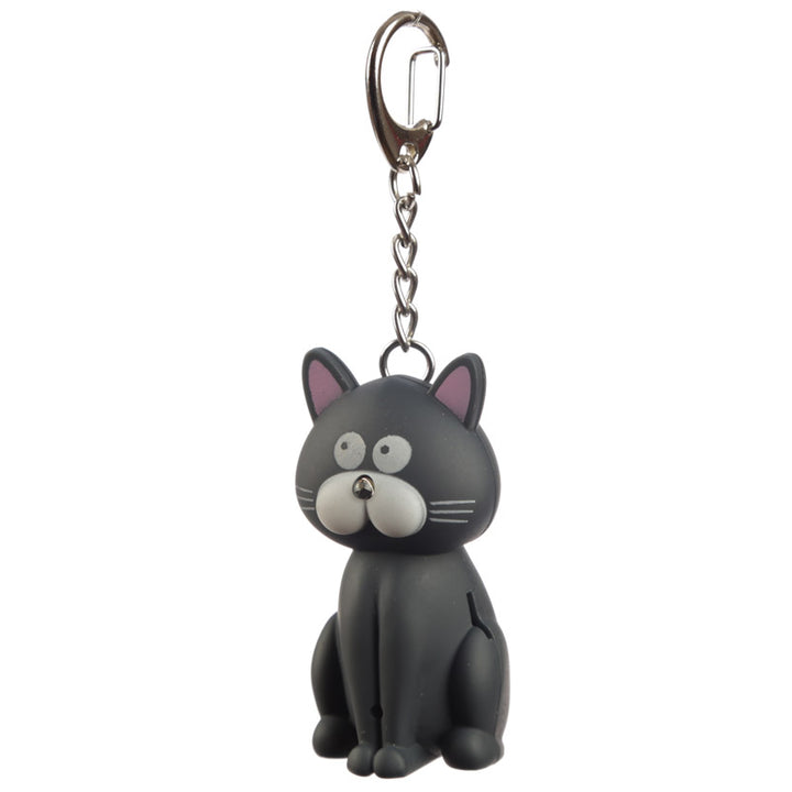 Cat LED Keyring with Meowing Sound KEY104
