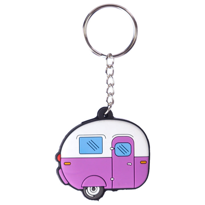Home is Where You Park It Caravan PVC Key Cover Keyring KEY129
