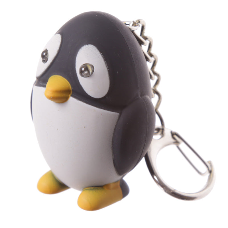 Octopus Penguin & Dolphin LED Sealife Keyring with Sound KEY19
