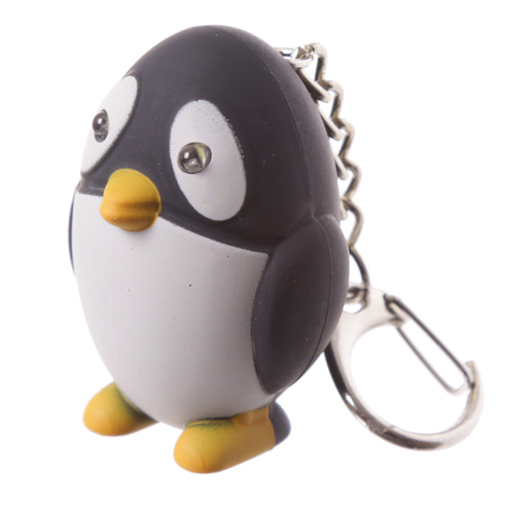 Octopus Penguin & Dolphin LED Sealife Keyring with Sound KEY19