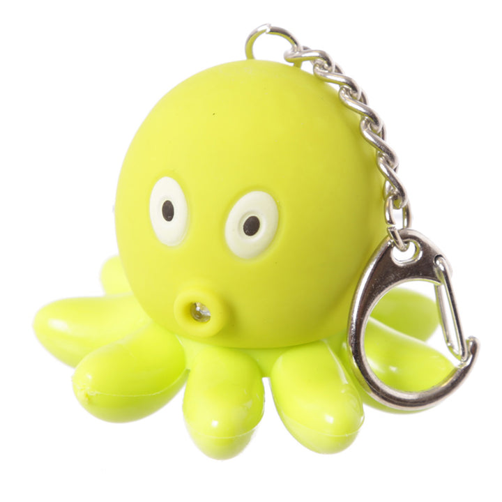 Octopus Penguin & Dolphin LED Sealife Keyring with Sound KEY19
