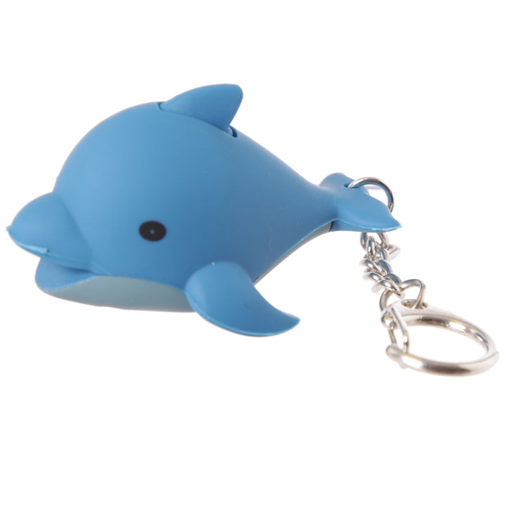 Octopus Penguin & Dolphin LED Sealife Keyring with Sound KEY19